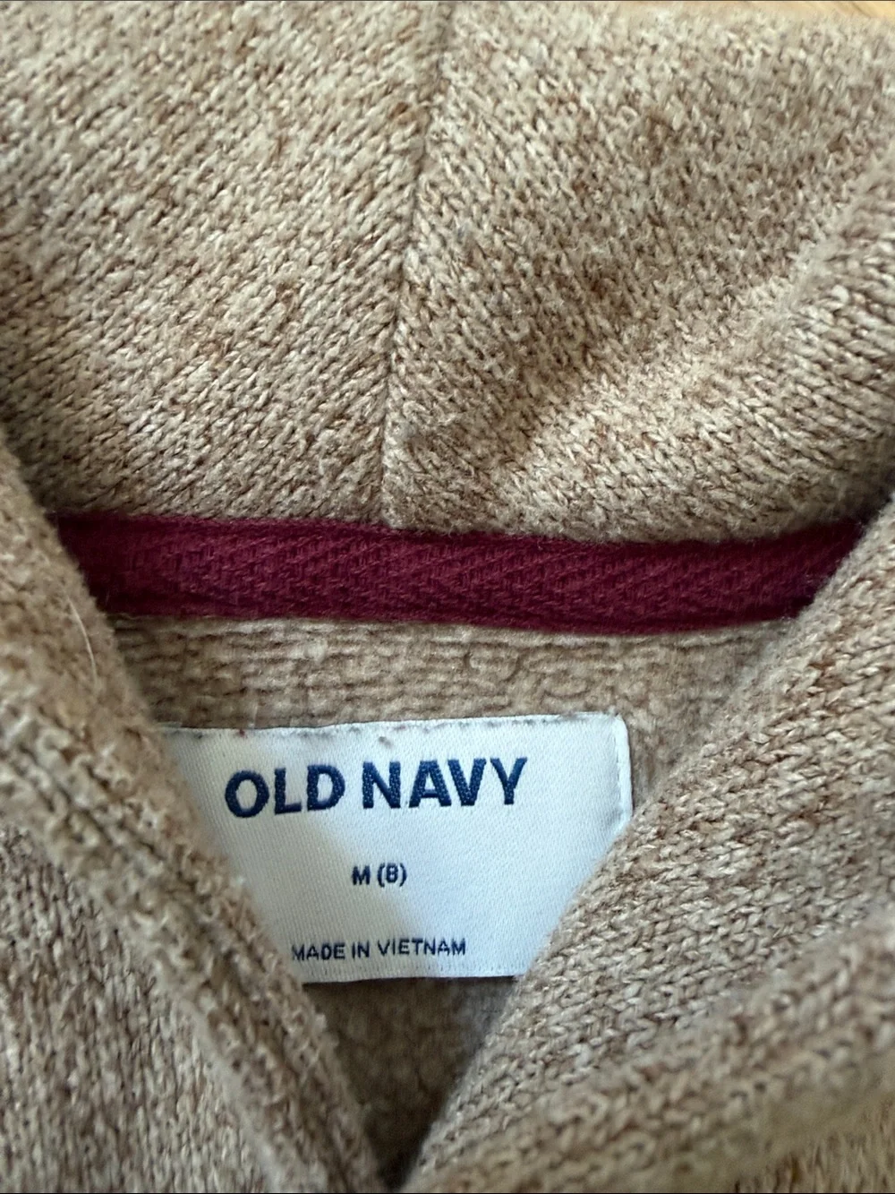 Old Navy Olive Zip-Up Hoodie and Taupe Pullover Set